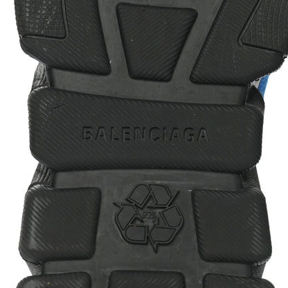 Balenciaga Neoprene Knit Logo Womens Speed Sneakers 39 Blue 6 of 11