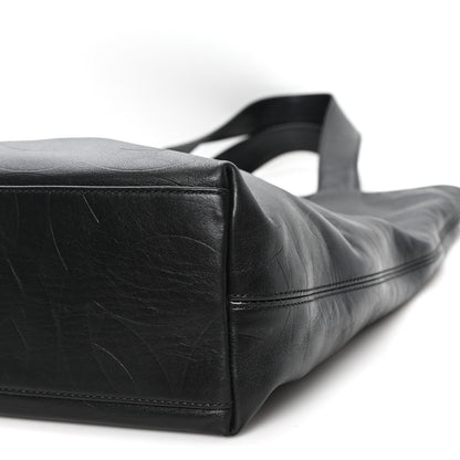 Chanel Lambskin CC Embossed Tote Black 10 of 11
