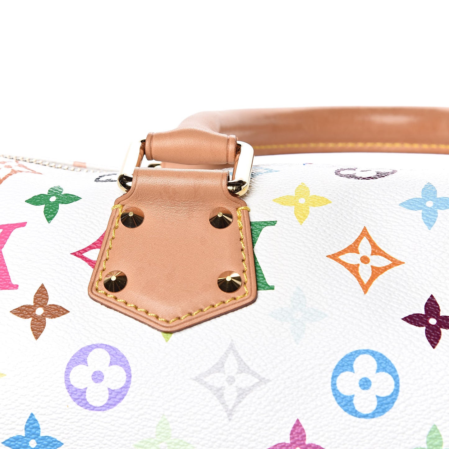 Monogram Multicolor Speedy 30 White