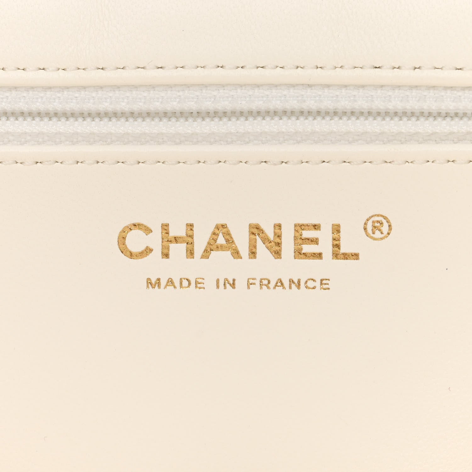 Chanel Raffia Effect Tweed Shopping Tote White Black 6 of 10