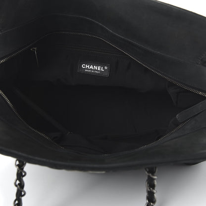 Chanel Iridescent Calfskin Chic Quilt Bowling Bag Black 5 of 12