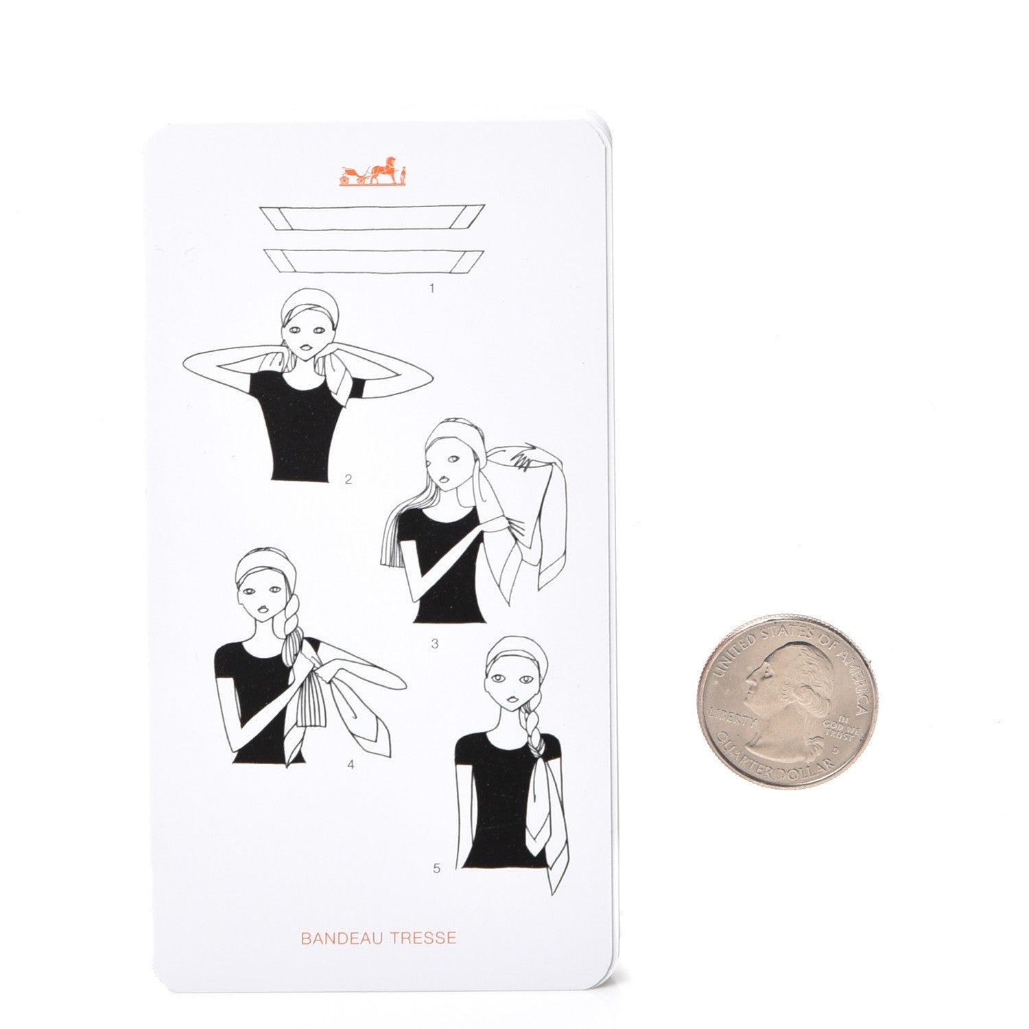 Hermes Knotting Cards Cartes A Nouer Carre Scarf Guide 2 of 5