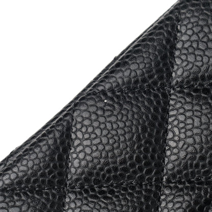 Chanel Caviar Quilted Medium Double Flap Black 9 of 9