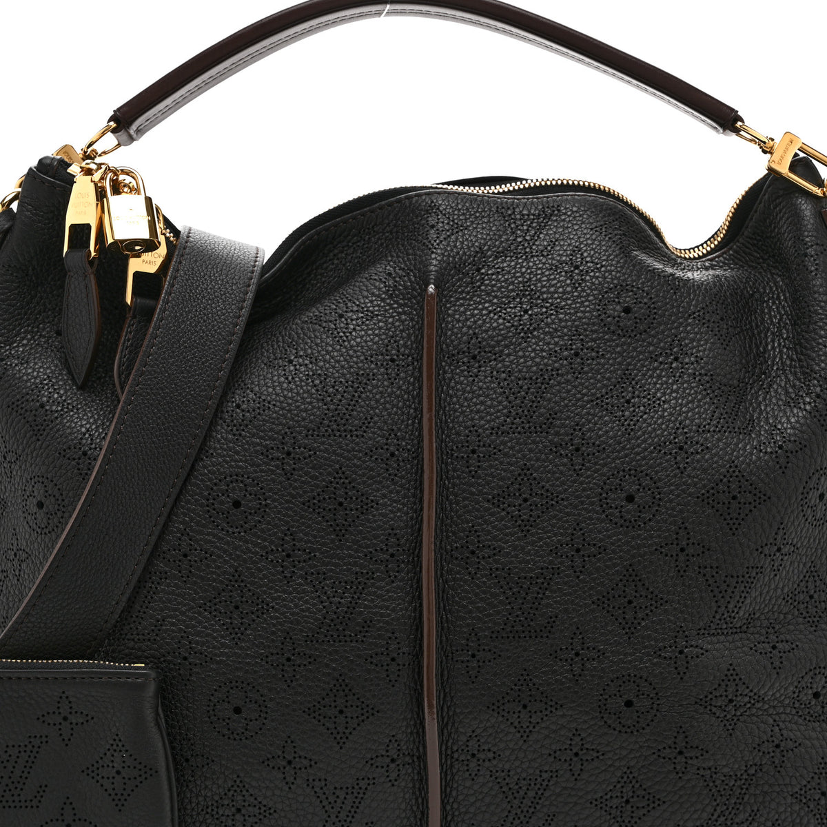 Louis Vuitton Mahina Selene MM Black 9 of 11