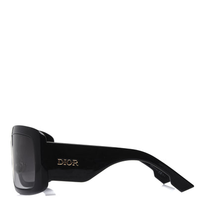 Christian Dior Acetate DiorSo Light 2 Shield Sunglasses Black 3 of 9