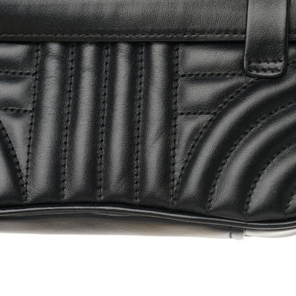 Prada Soft Calfskin Impunture Diagramme Belt Bag Black 11 of 14