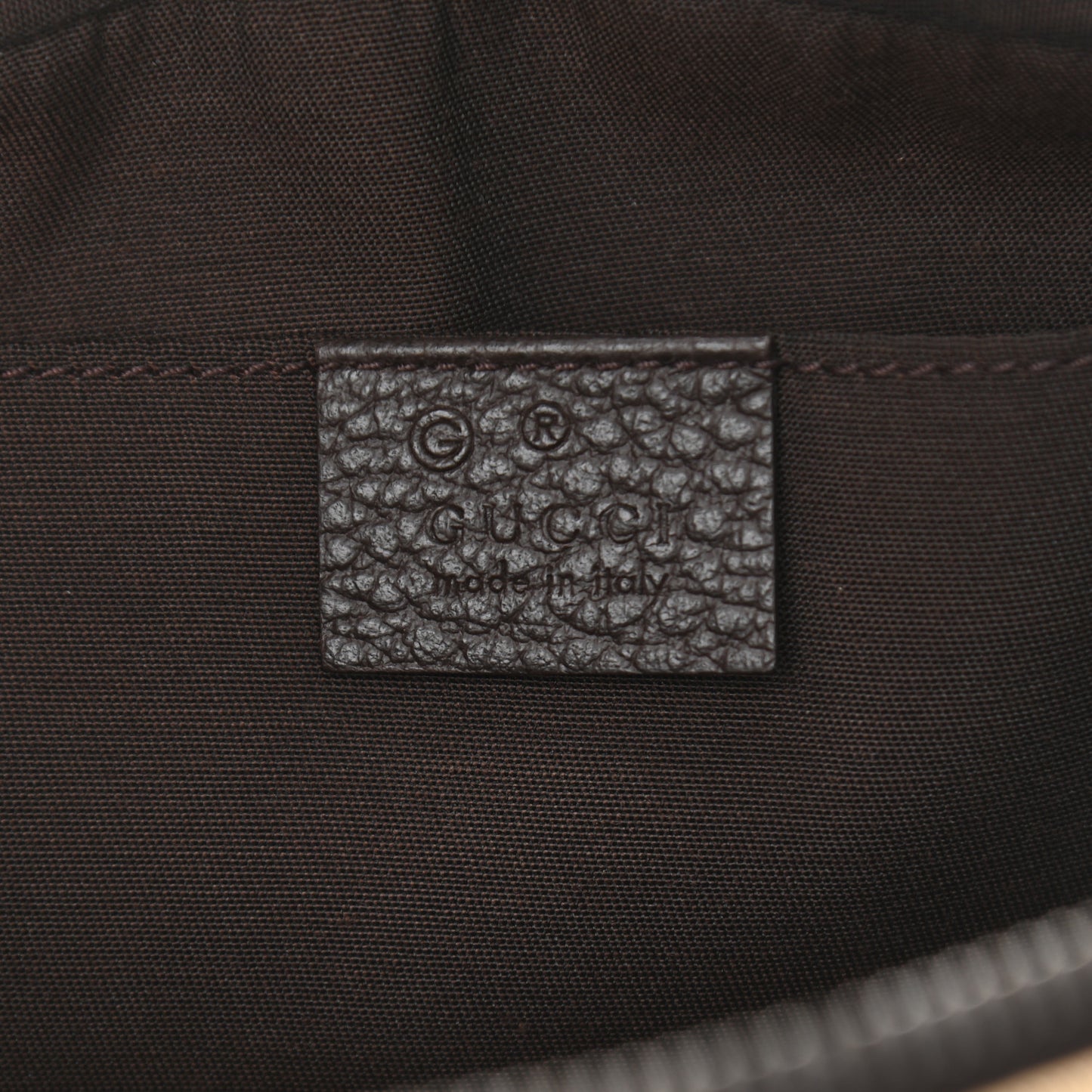 Monogram Belt Bag Brown