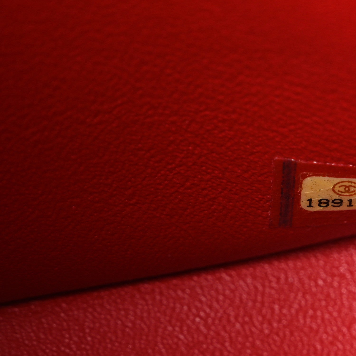 Chanel Lambskin Quilted Jumbo Double Flap Red 6 of 9