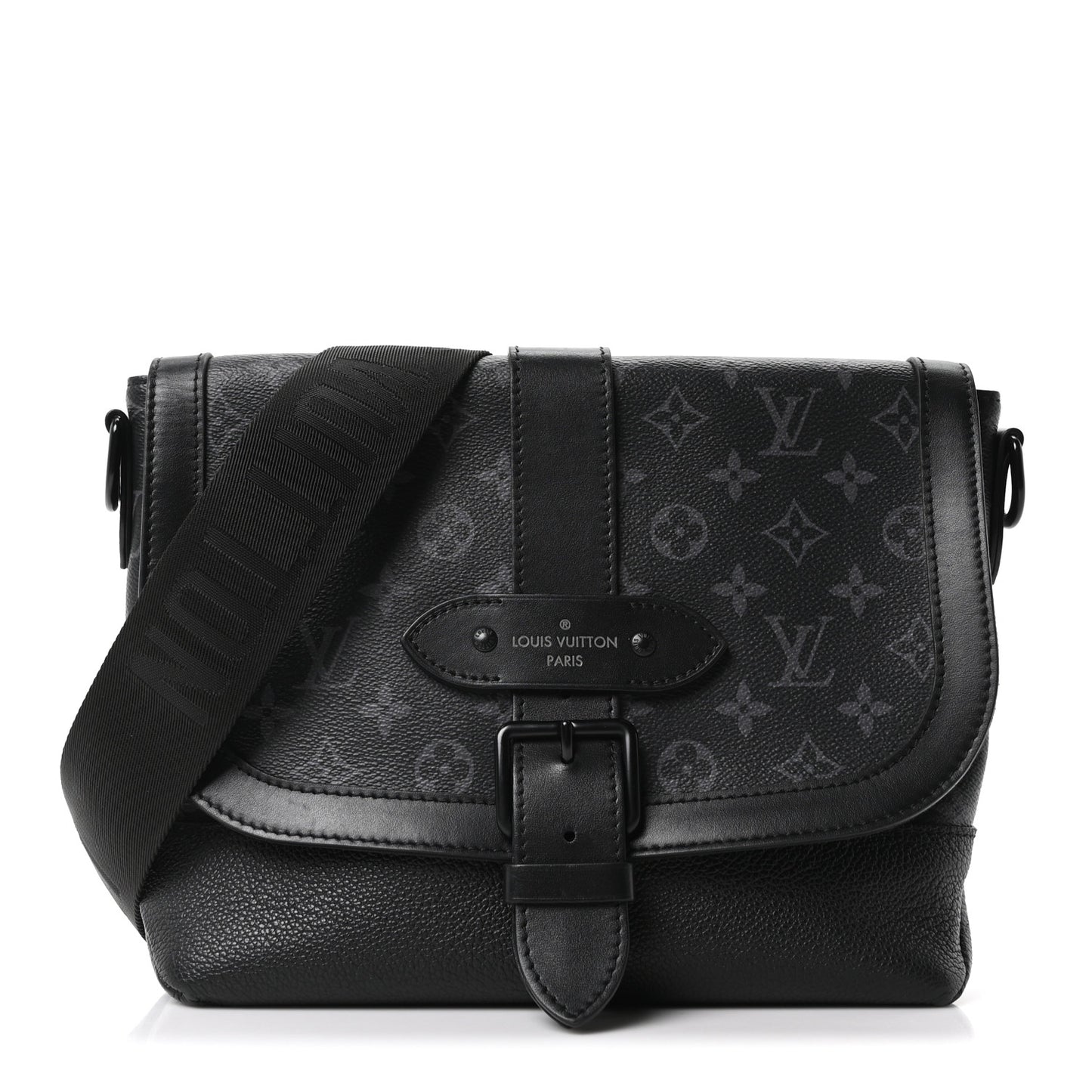 Monogram Eclipse Saumur Messenger NV Black