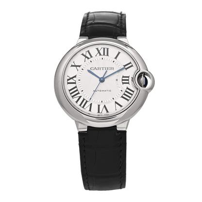 Cartier Stainless Steel Alligator 36mm Ballon Bleu De Cartier Automatic Watch 1 of 5