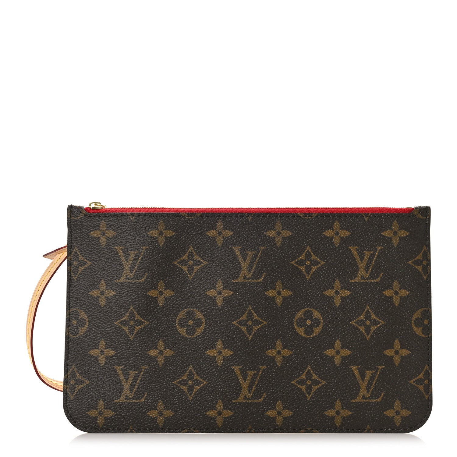 Louis Vuitton Monogram Neverfull MM GM Pochette Cherry 1 of 8