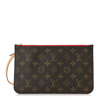 Louis Vuitton Monogram Neverfull MM GM Pochette Cherry 1 of 8