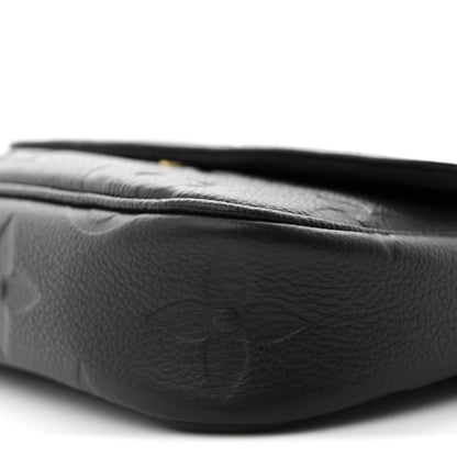 Louis Vuitton Empreinte Monogram Giant Ivy Wallet On Chain Black 9 of 9