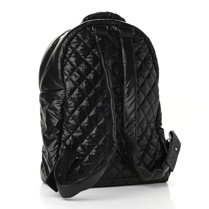 Chanel Nylon Quilted XL Coco Cocoon Backpack Black 2 of 8