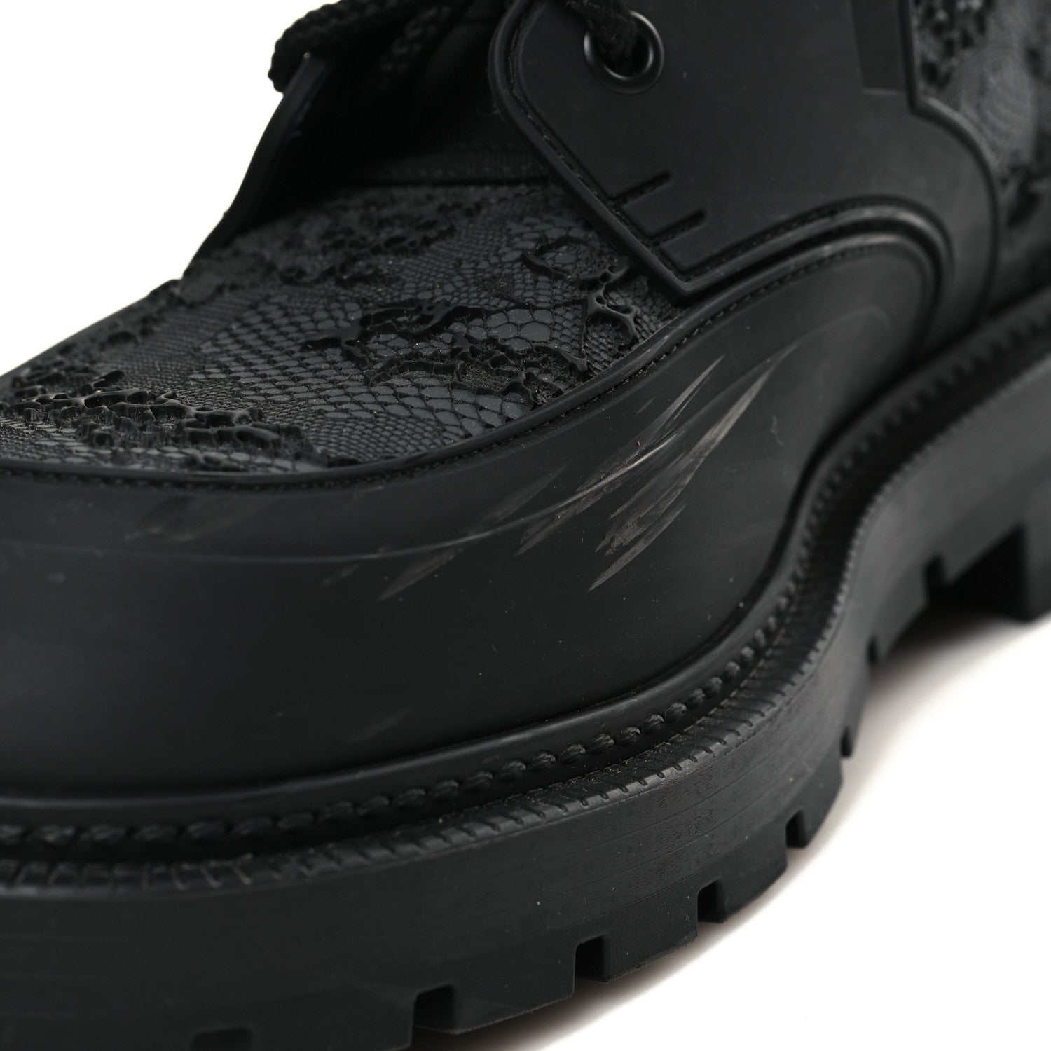 Christian Dior Rubber Diorcamp Boots 37.5 Black 9 of 9