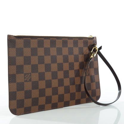 Louis Vuitton Damier Ebene Neverfull MM GM Pochette 3 of 8
