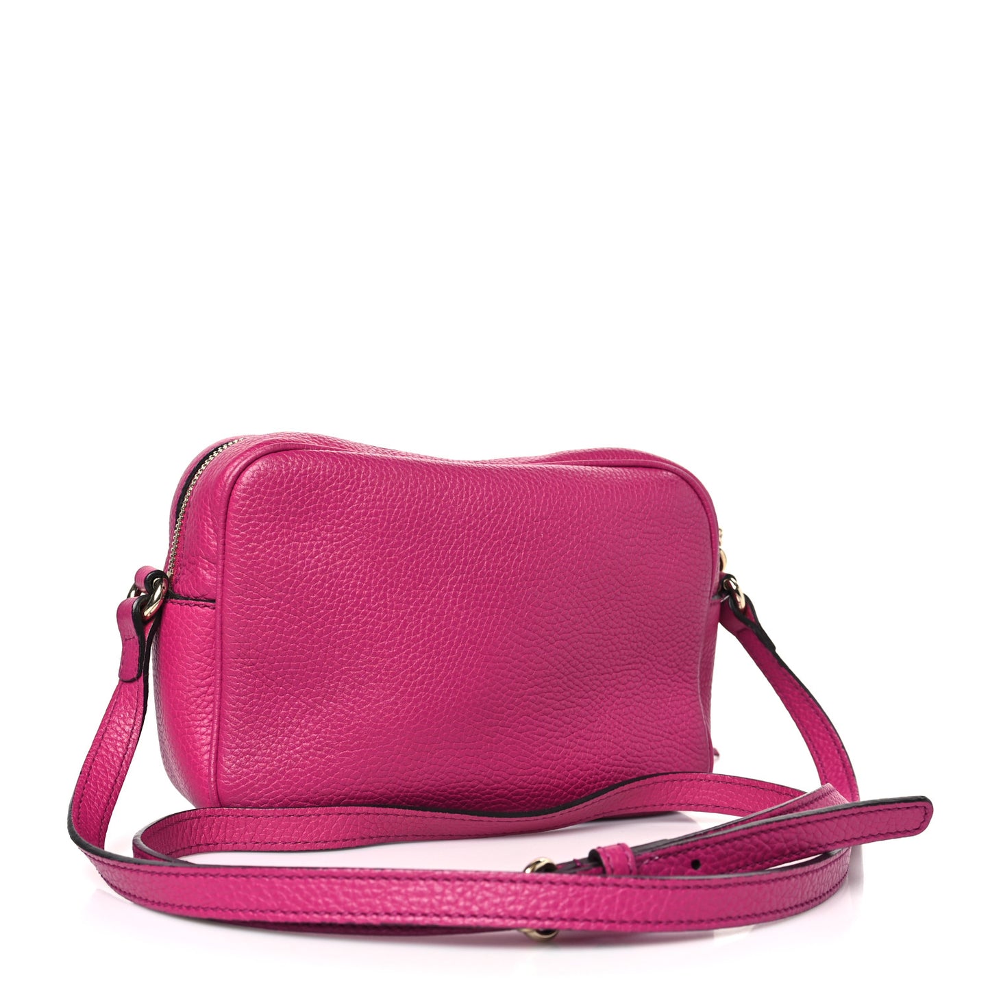 Cellarius Calfskin Small Soho Disco Bag Bright Bouganville