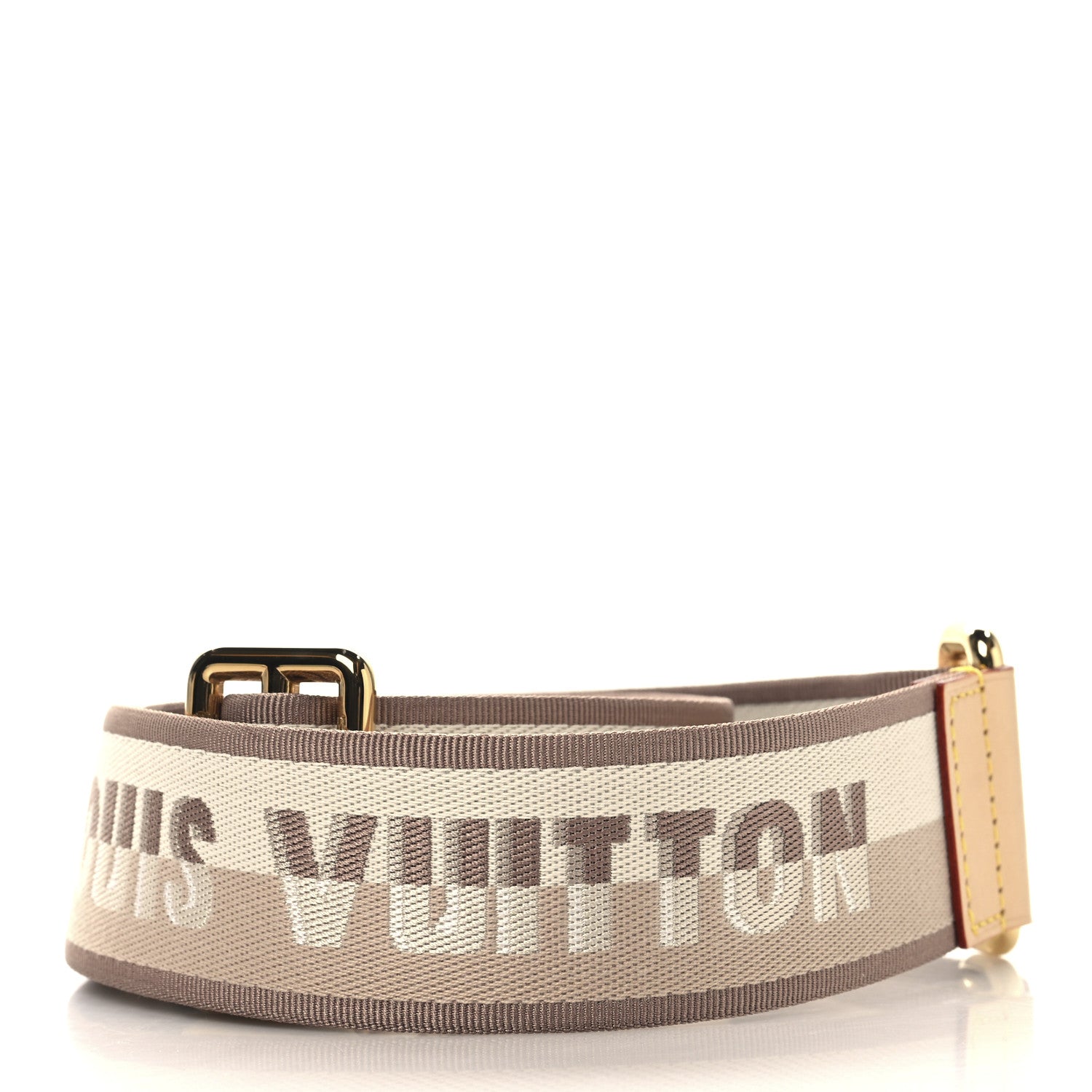 Louis Vuitton Jacquard Speedy Bandouliere 20 Shoulder Strap Beige 2 of 3