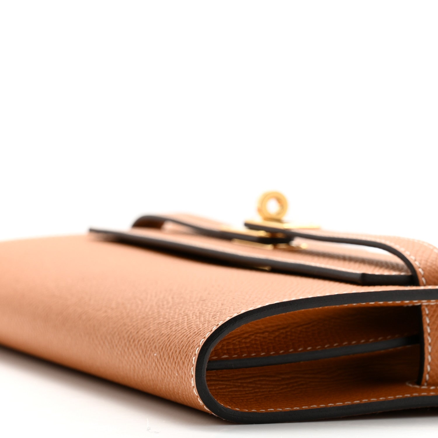 Hermes Epsom Kelly Wallet To Go Toffee 21 of 22