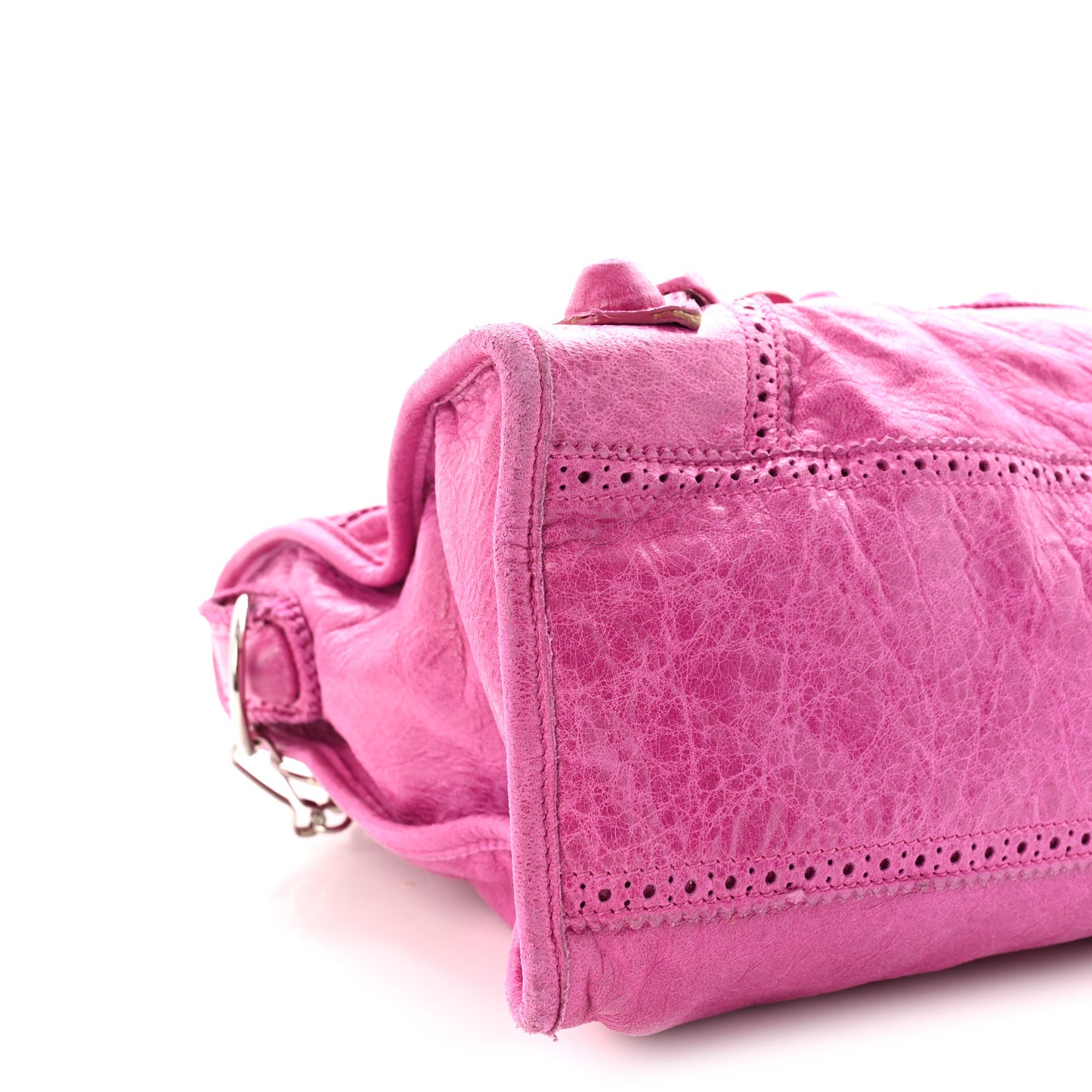 Agneau Giant Brogues Hardware City Magenta