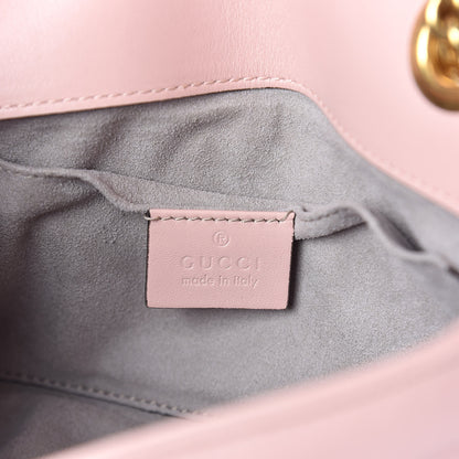 Gucci Calfskin Matelasse Mini GG Marmont Shoulder Bag Perfect Pink 6 of 9