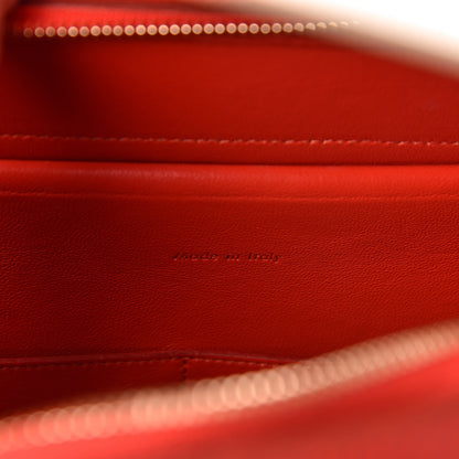 Celine Elephant Calfskin Mini Tri-Color Belt Bag Vermillion 6 of 9
