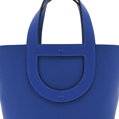 Hermes Taurillon Clemence Swift In-The-Loop 18 Bag Bleu Royal 8 of 10