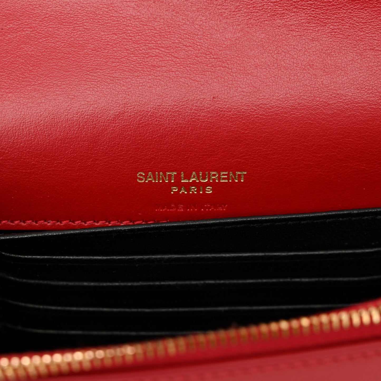 Smooth Calfskin Monogram Kate Belt Bag Red