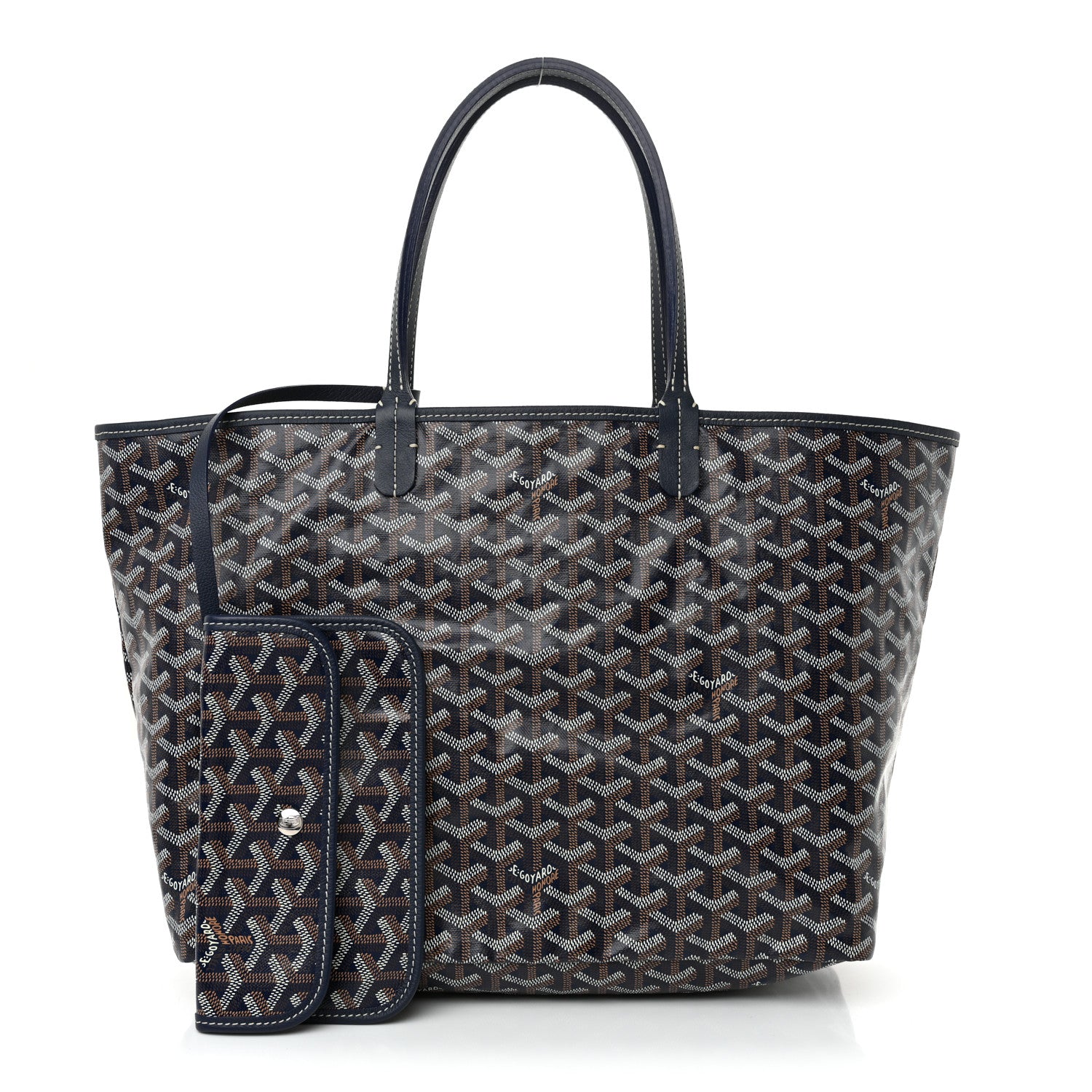 Goyard Goyardine Saint Louis PM Navy 3 of 12