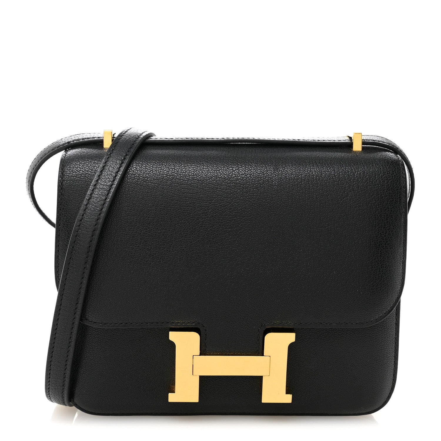 Hermes Chevre Chamkila Constance 18 Black 1 of 11
