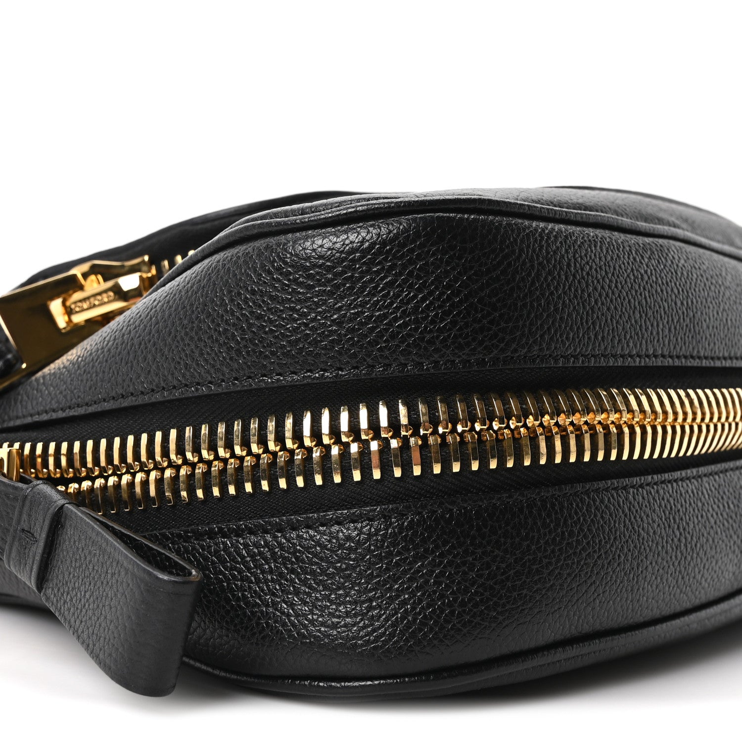 Tom Ford Grained Calfskin Medium Jennifer Crossbody Bag Black 9 of 10