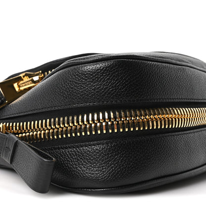 Tom Ford Grained Calfskin Medium Jennifer Crossbody Bag Black 9 of 10