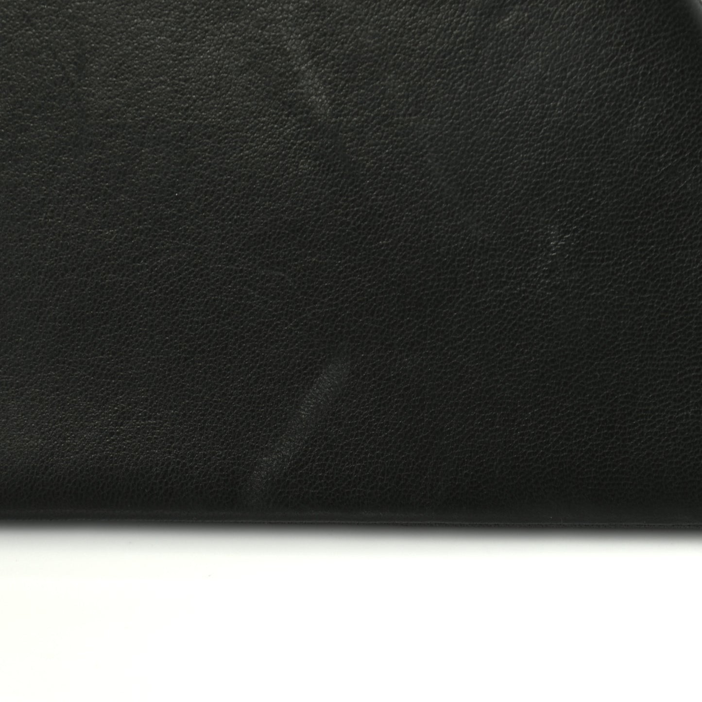 Lambskin Pyramid Clutch Black