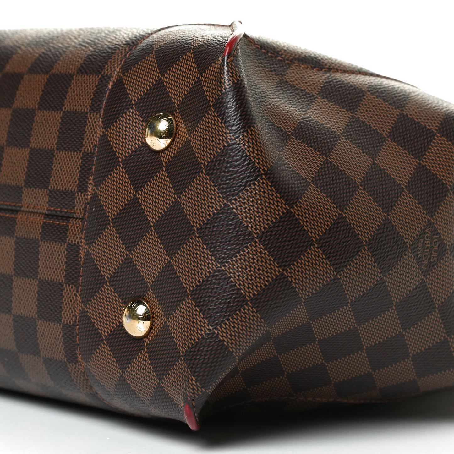 Damier Ebene Caissa Hobo Cherry