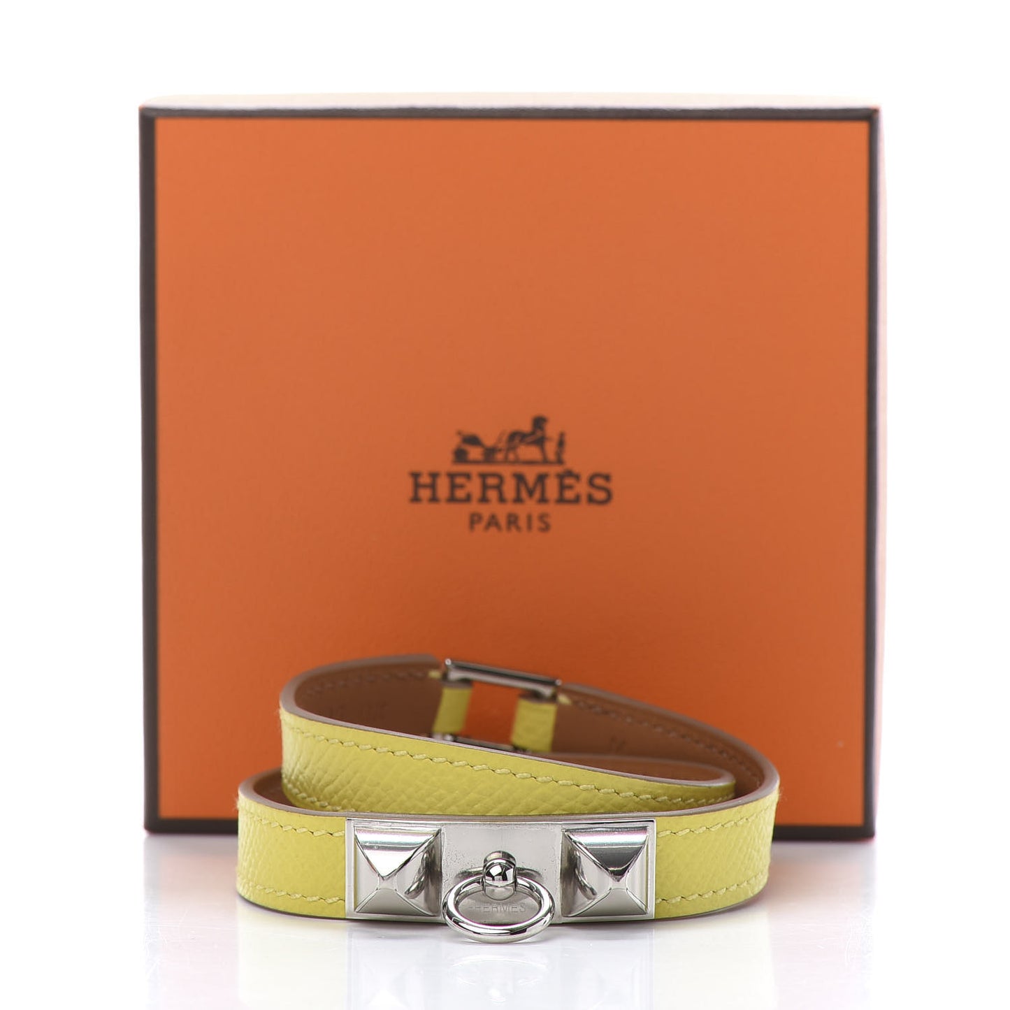 Epsom Rivale Double Tour Bracelet M Lime