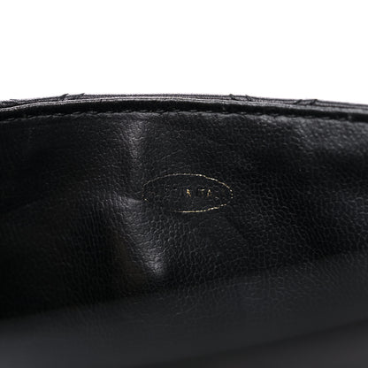 Chanel Calfskin Quilted Flap Waist Belt Bag Black 7 of 14