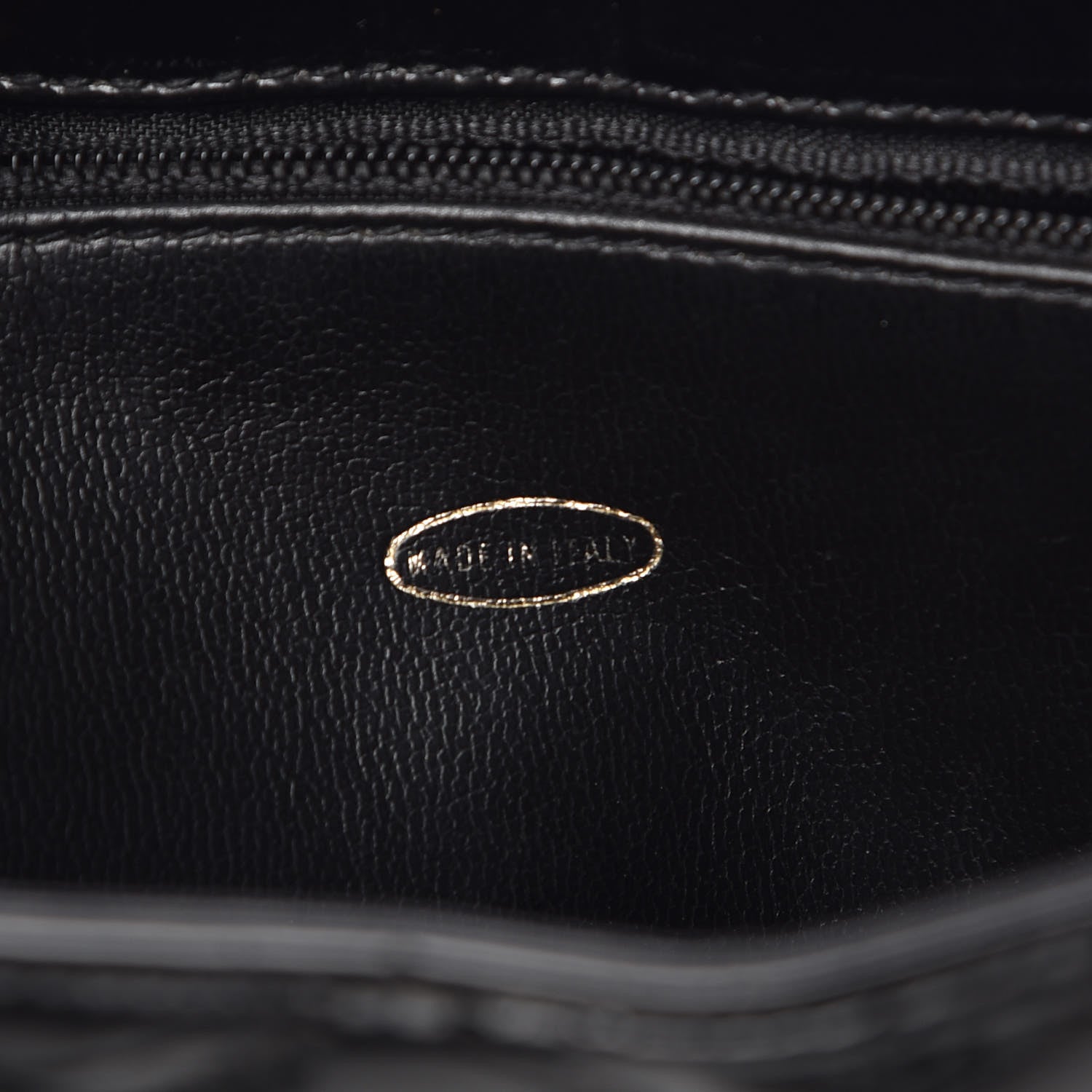 Chanel Patent Quilted Shopping Tote Black 7 of 15