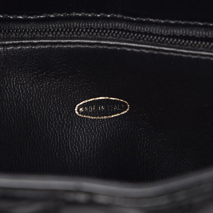 Chanel Patent Quilted Shopping Tote Black 7 of 15