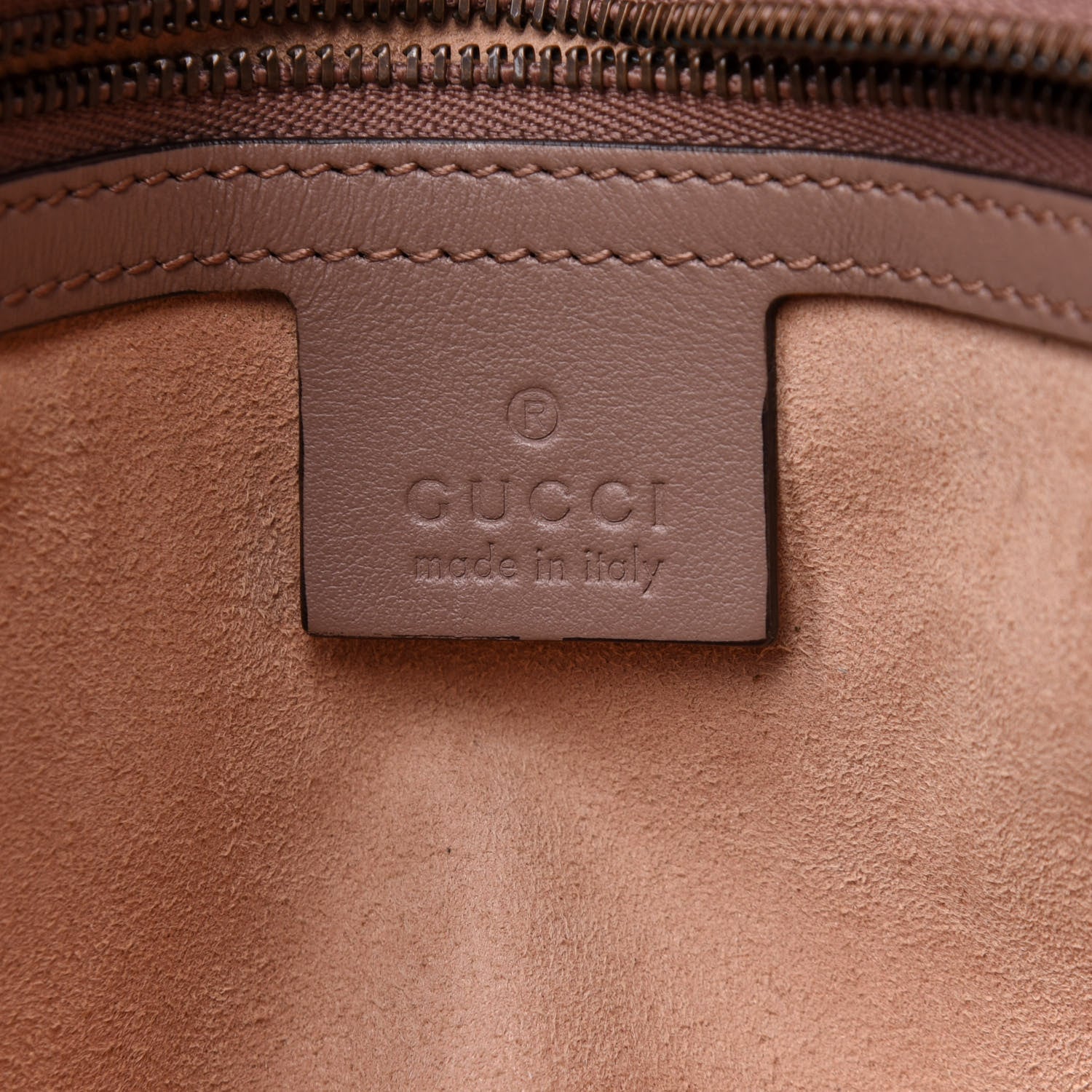 Gucci Calfskin Matelasse Large GG Marmont Shoulder Bag Porcelain Rose 6 of 13