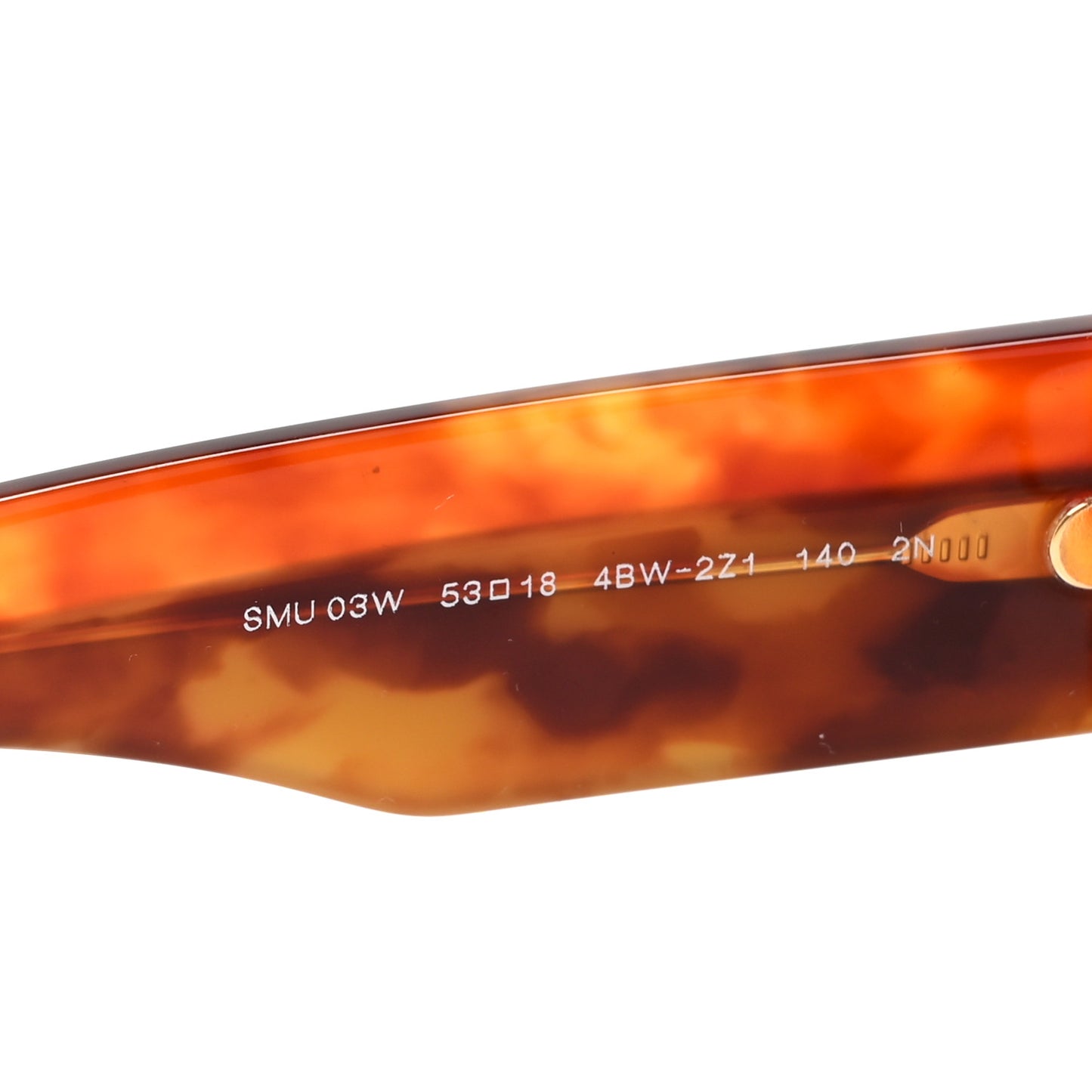 Acetate Sunglasses SMU03W Tortoise Off White