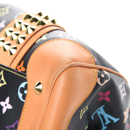 Louis Vuitton Monogram Multicolor Courtney MM Black 10 of 16