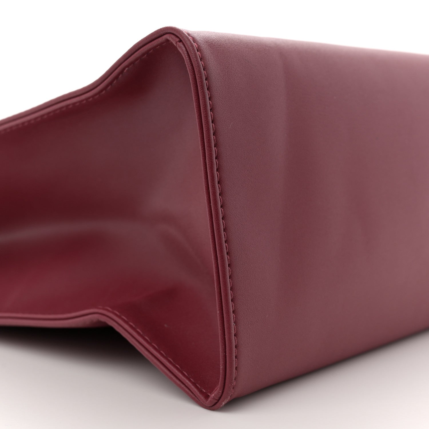 Telfar Vegan Leather Medium Shopping Bag Oxblood 8 of 11
