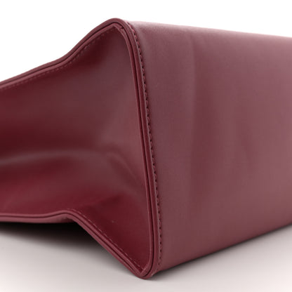 Telfar Vegan Leather Medium Shopping Bag Oxblood 8 of 11