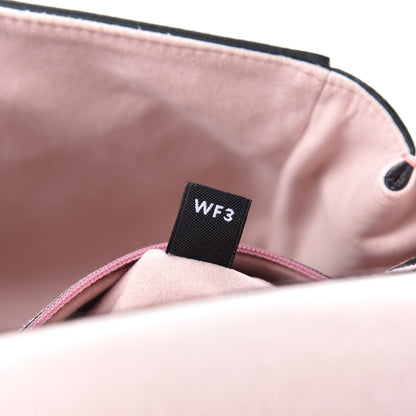 Mulberry Calfskin Goat Medium Lily Flap Dark Blush 12 of 14