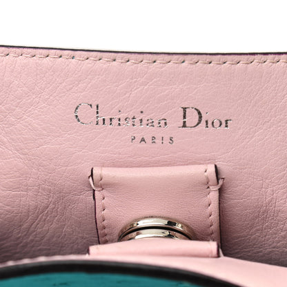 Christian Dior Ostrich Medium Diorissimo Tote Turquoise 7 of 13