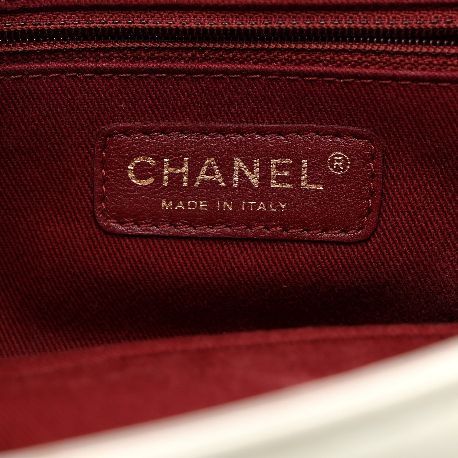 Chanel Aged Calfskin Quilted Medium Pondichery Flap White 6 of 12