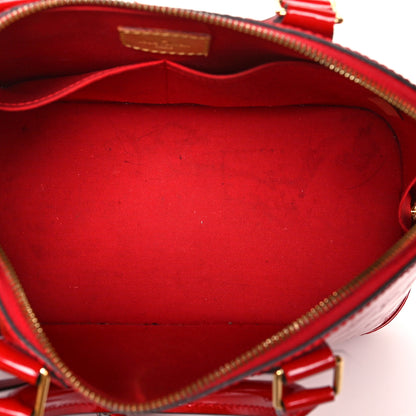 Louis Vuitton Vernis Alma PM Cherry 5 of 23