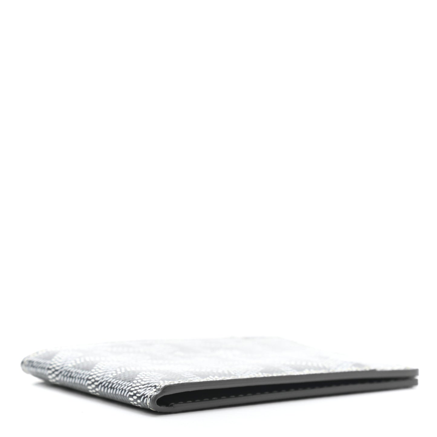Goyardine Multi Slot Bi-Fold Wallet Grey
