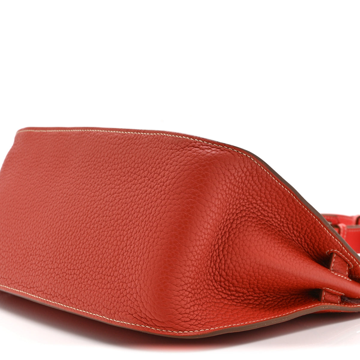 Hermes Taurillon Clemence Bi-Color Jypsiere 28 Sanguine Bougainvillea 10 of 11