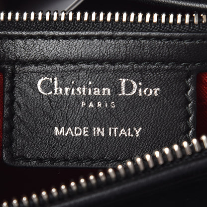 Christian Dior Lambskin Cannage Medium Lady Dior Black 8 of 13